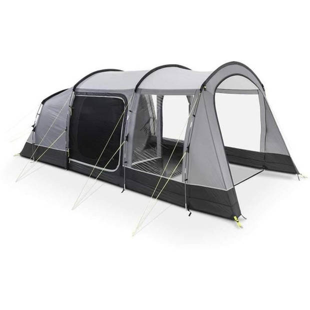 Kampeertent met bogen - 4 plaatsen - KAMPA - Hayling 4 - Grijs en zwart