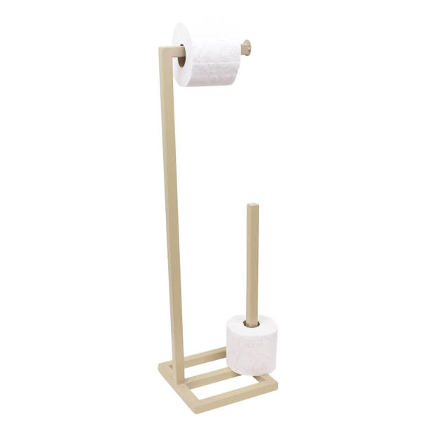 LOFT42 Jack Toiletrolhouder - Beige - Metaal