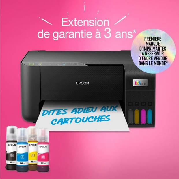 Multifunctionele A4-printer - EPSON - Ecotank ET-2860 - Wi-Fi - Uitgerust met inkttanks