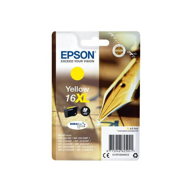 Epson 16XL geel cartridge