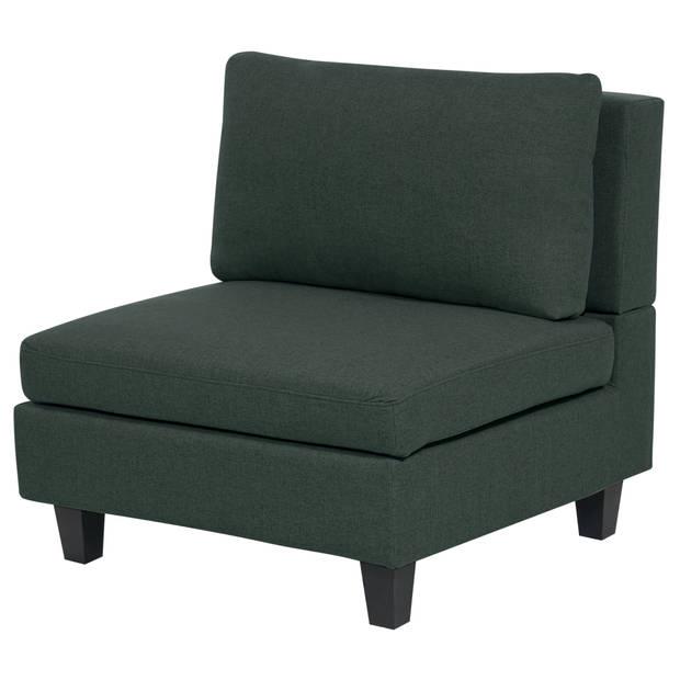 Beliani UNSTAD - Modulaire Sofa-Groen-Polyester