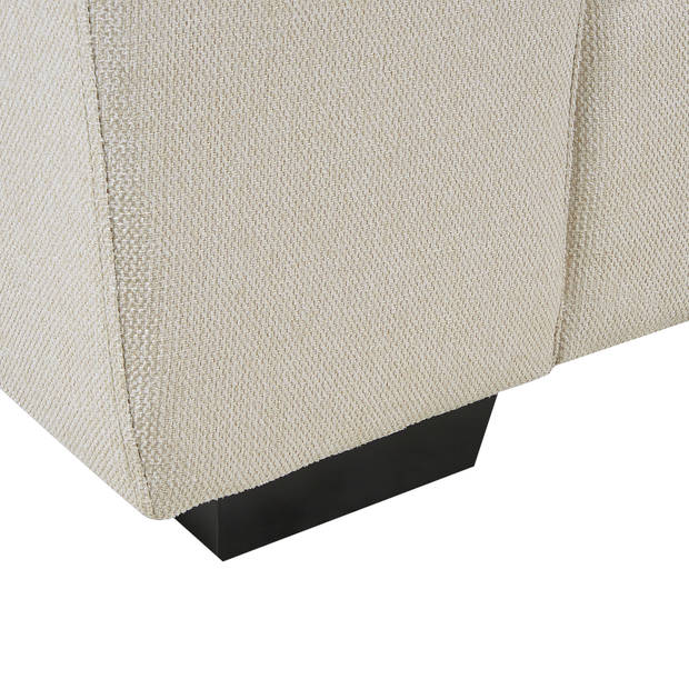 Beliani VOGAR - Tweezitsbank-Beige-Polyester