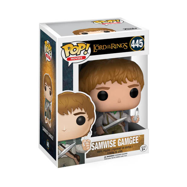 Pop Movies: The Lord of the Rings - Samwise Gamgee (Glow in the Dark) Funko Pop #445