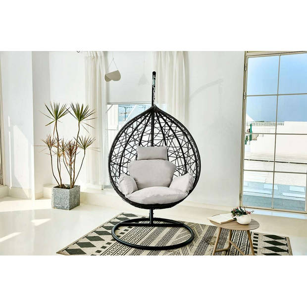 Feel Furniture - Wicker hangstoel - Peer, voor binnen en buiten