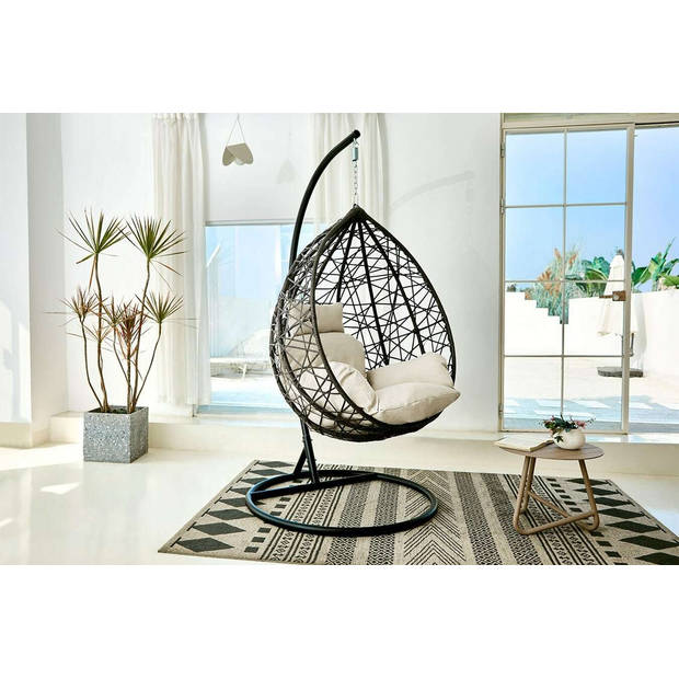 Feel Furniture - Wicker hangstoel - Peer, voor binnen en buiten