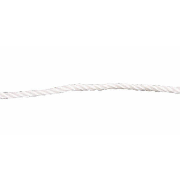 AMIG Touw - 20 meter - D4mm - nylon - wit - waslijn - tuinAƒaEsA‚A  - Touw