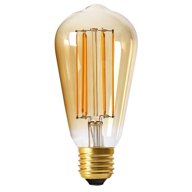 Moodzz - st65 - dimbare filament led lamp st64 - 6-pack