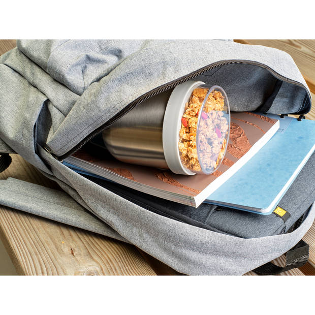 Brabantia Make & Take Thermosbeker - Lunchbeker - 0,5 liter - Light Grey