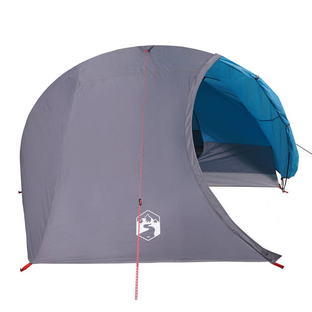 vidaXL Koepeltent 4-persoons waterdicht blauw