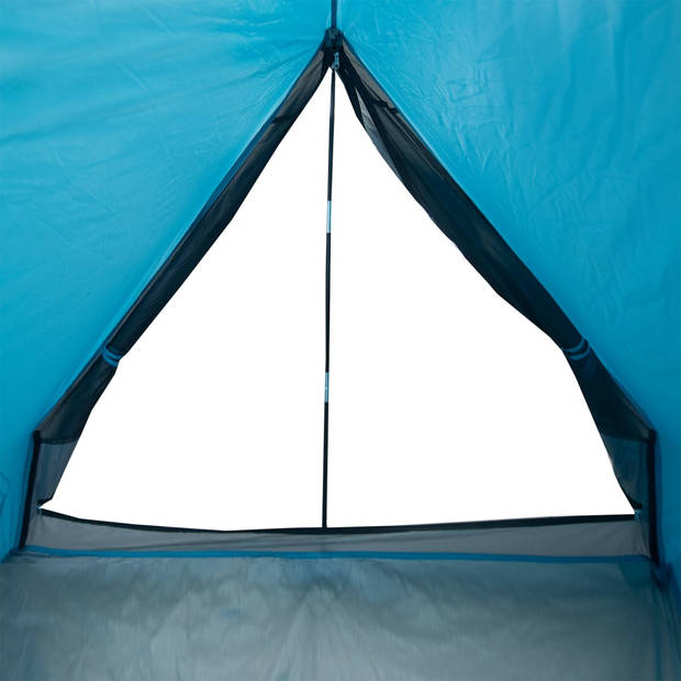 vidaXL Tent 2-persoons A-frame waterdicht blauw