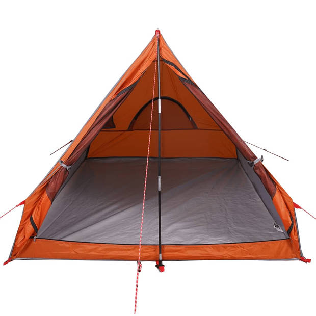 vidaXL Tent A-frame 2-persoons waterdicht grijs