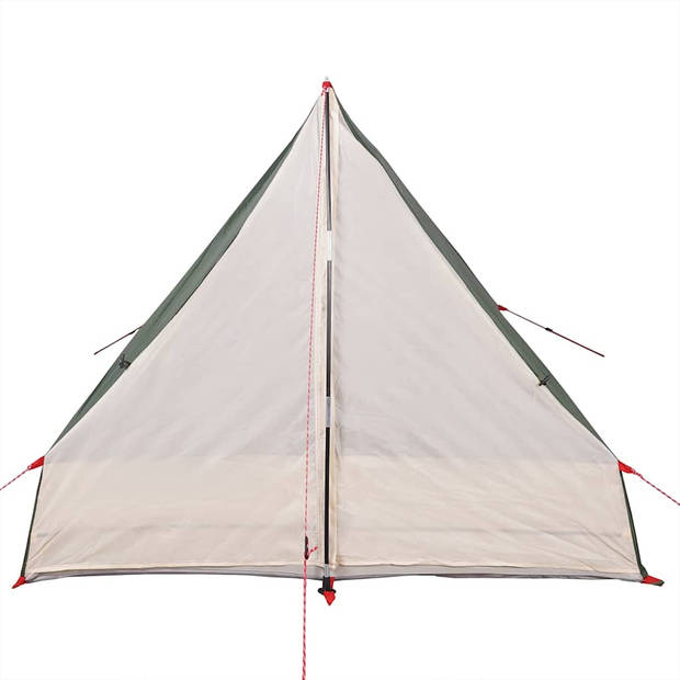 vidaXL Tent A-frame 2-persoons waterdicht groen