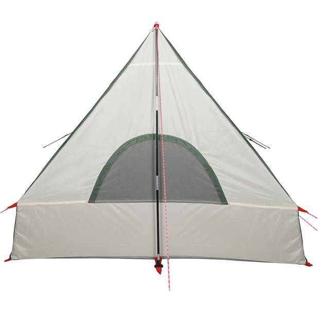 vidaXL Tent A-frame 2-persoons waterdicht groen