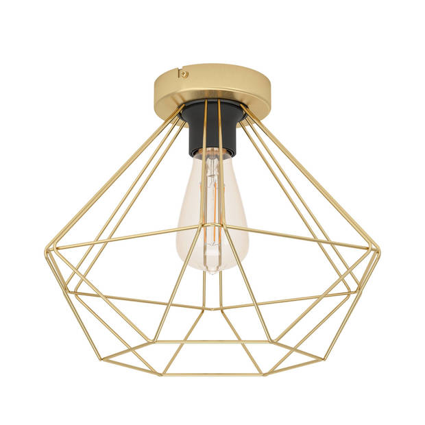 EGLO Tarbes Plafondlamp - E27 - Ø 32,5 cm - Goud