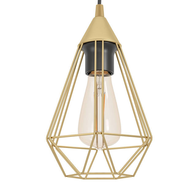 EGLO Tarbes Hanglamp - E27 - Ø 17,5 cm - Goud