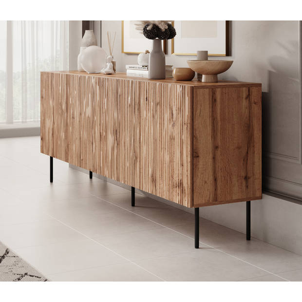 Meubella Dressoir June - Eiken - 190 cm