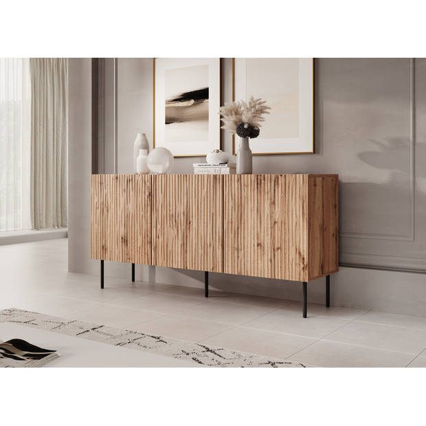 Meubella Dressoir June - Eiken - 152 cm