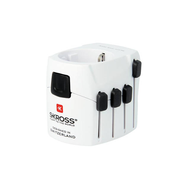 Reisadapter World PRO Geaard