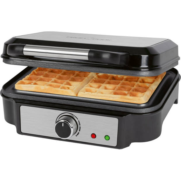 ProfiCook WA 1240 Wafelijzer voor 2 Belgische wafels