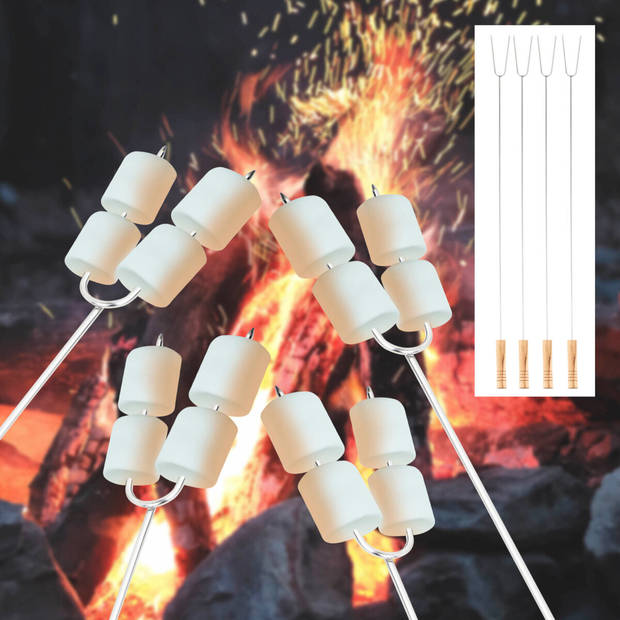 Haushalt 60044 - Marshmallows spiesen - 75 cm