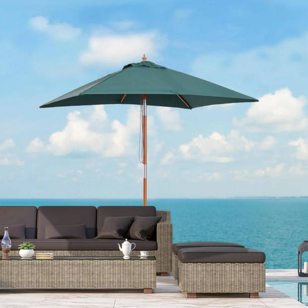 Parasol - Parasols - Tuin - Zonwering - Tuinparasol -Strandparasol - 200 x 150 x 235 cm