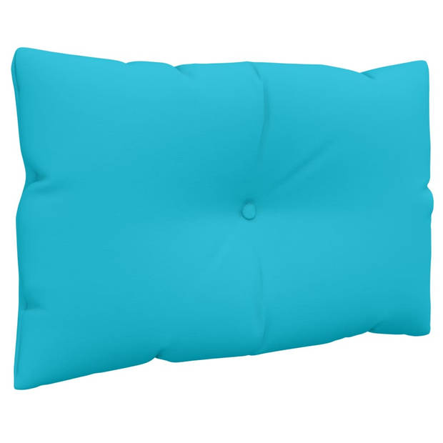 vidaXL Palletkussens 3 st oxford stof turquoise