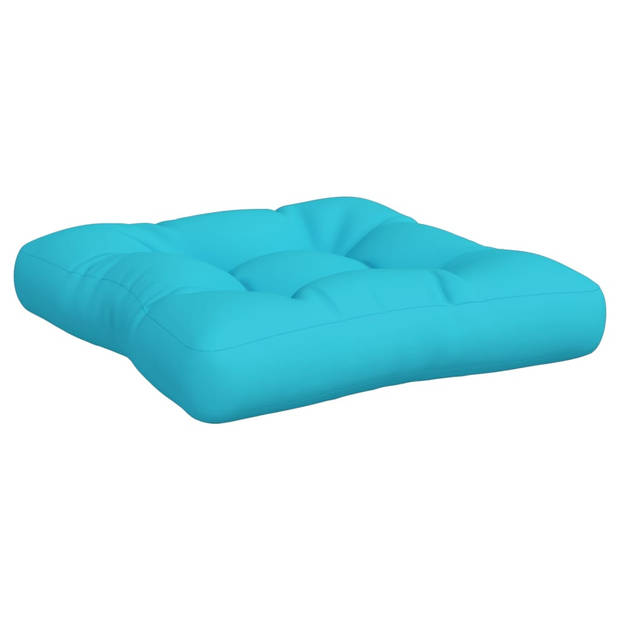 vidaXL Palletkussens 3 st oxford stof turquoise