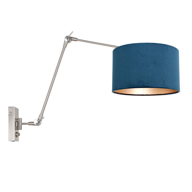 Steinhauer wandlamp Prestige chic - staal - metaal - 8238ST