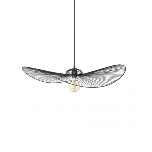 Bodilson - Hanglamp Rond 80cm - Zwart Metaal - Dimbaar