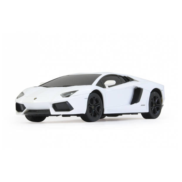 Rastar RC Lamborghini Aventador jongens 27 MHz 1:24 wit