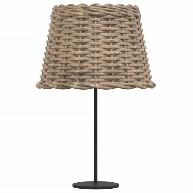 vidaXL Lampenkap Ø30x20 cm wicker bruin