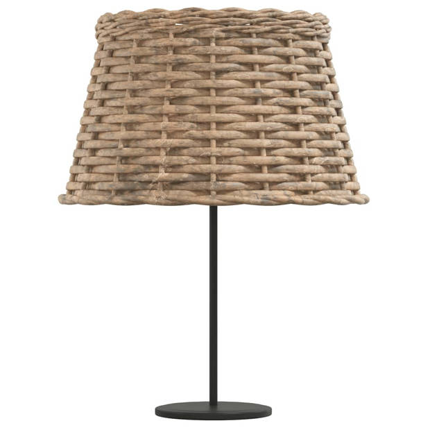 vidaXL Lampenkap Ø38x23 cm wicker bruin