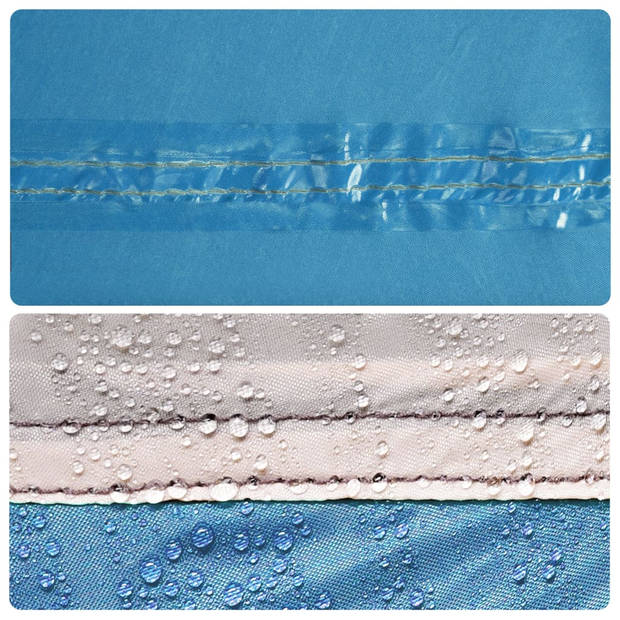 vidaXL Kampeerluifel waterdicht 460x305x210 cm blauw