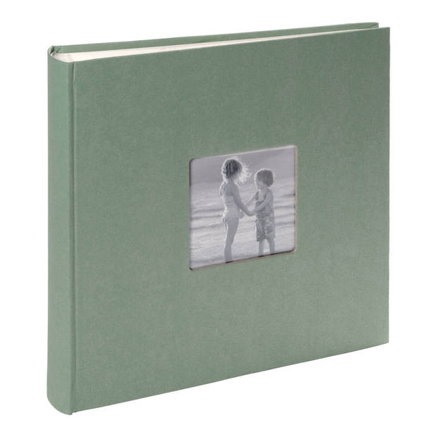 SecaDesign Fotoalbum Vita groen - 30x30 - 100 pagina’s - Fotoboek plakboek