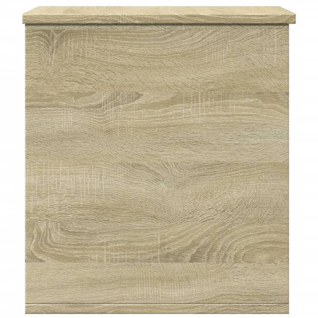 vidaXL Opbergbox 40x42x46 cm bewerkt hout sonoma eikenkleurig