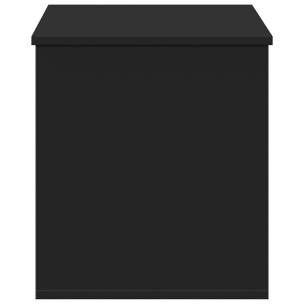 vidaXL Opbergbox 100x42x46 cm bewerkt hout zwart