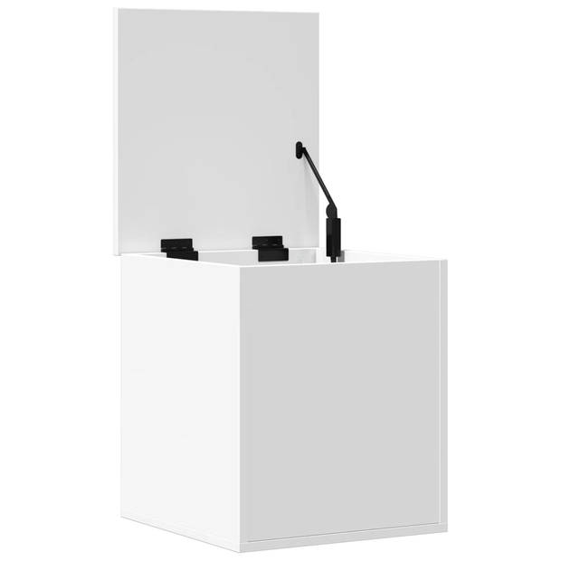 vidaXL Opbergbox 40x42x46 cm bewerkt hout wit