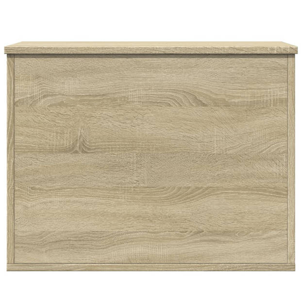 vidaXL Opbergbox 60x42x46 cm bewerkt hout sonoma eikenkleurig