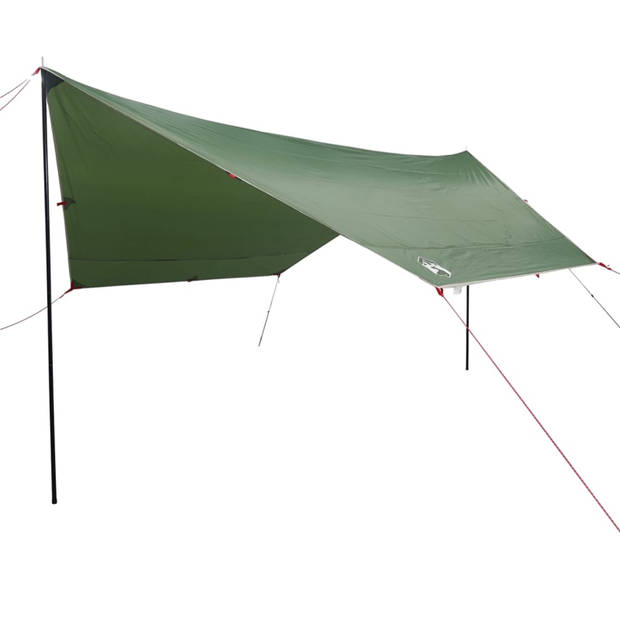 vidaXL Kampeerluifel waterdicht 430x380x210 cm groen