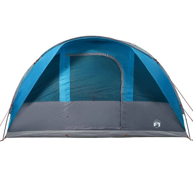 vidaXL Tunneltent 7-persoons waterdicht blauw