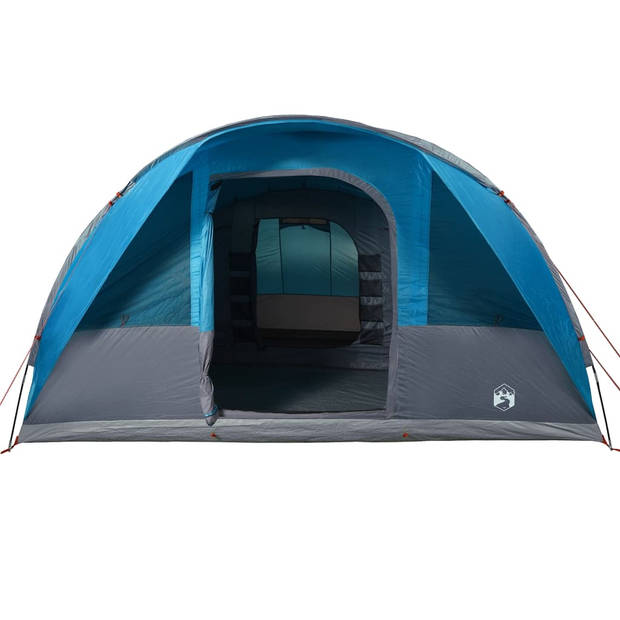 vidaXL Tunneltent 7-persoons waterdicht blauw