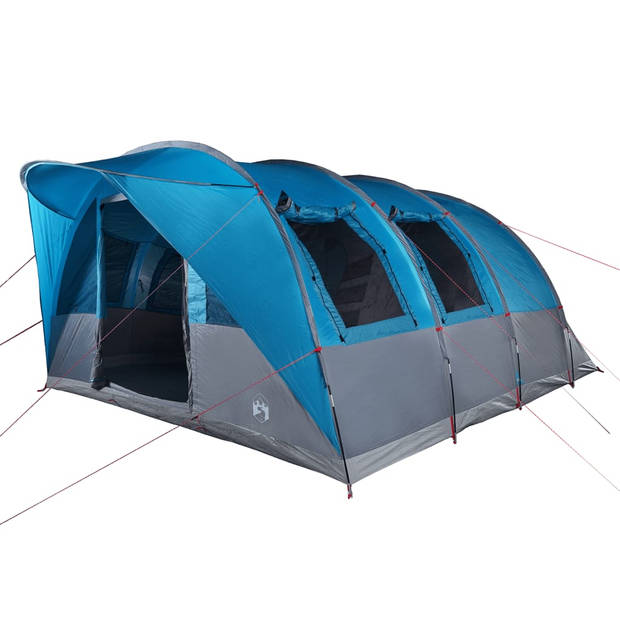 vidaXL Tunneltent 7-persoons waterdicht blauw