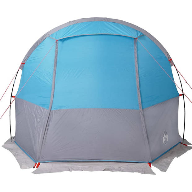 vidaXL Tunneltent 4-persoons waterdicht blauw