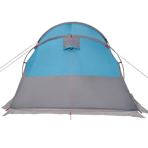 vidaXL Tunneltent 4-persoons waterdicht blauw