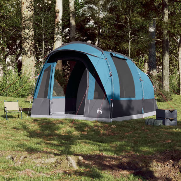 vidaXL Tunneltent 3-persoons waterdicht blauw