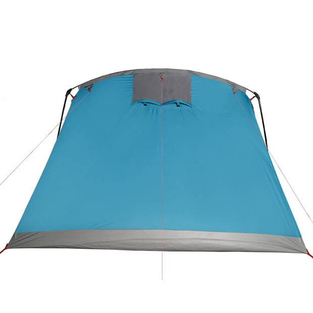 vidaXL Tunneltent 10-persoons waterdicht blauw