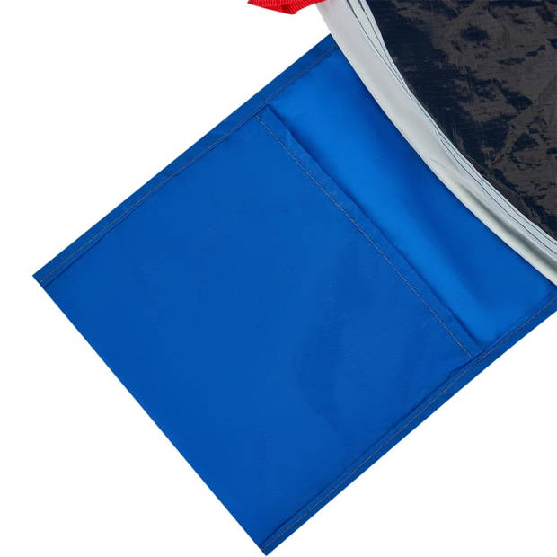 vidaXL Strandtent pop-up waterdicht azuurblauw