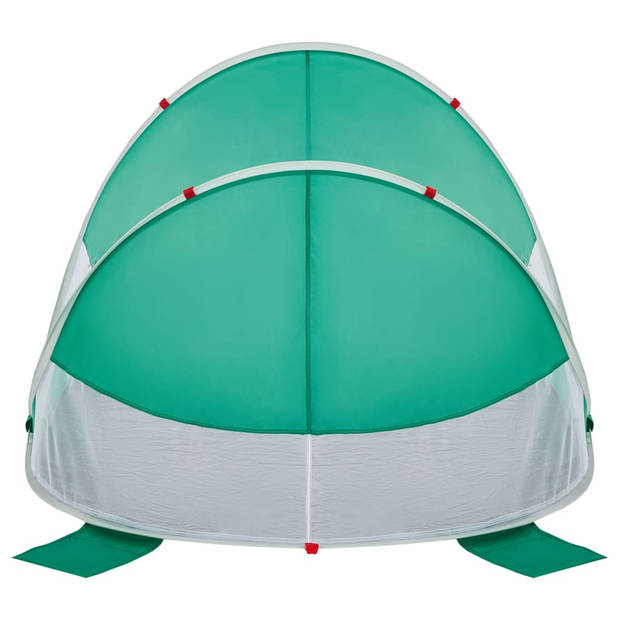 vidaXL Strandtent pop-up waterdicht zeegroen