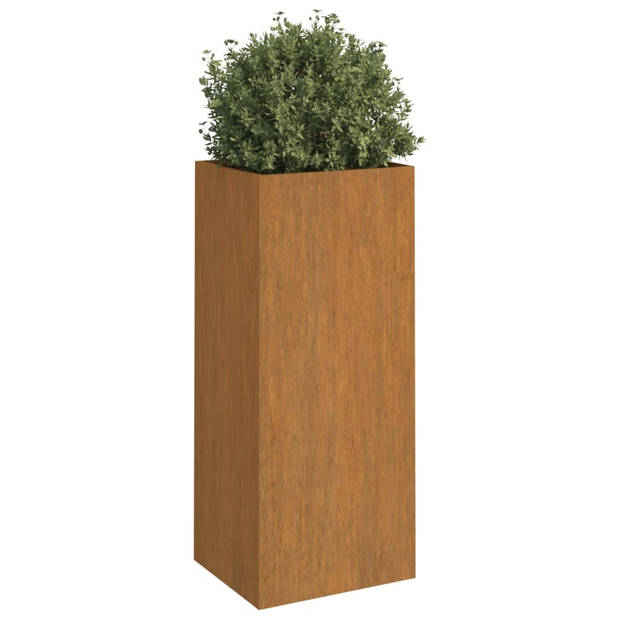 vidaXL Plantenbak 32x29x75 cm cortenstaal