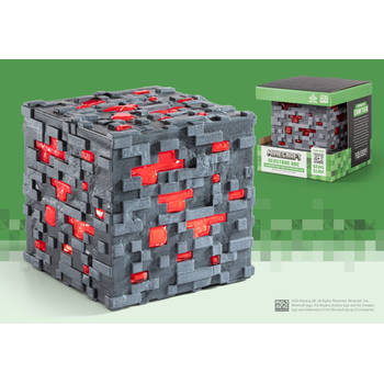 Minecraft - Illuminating Redstone Ore Cube